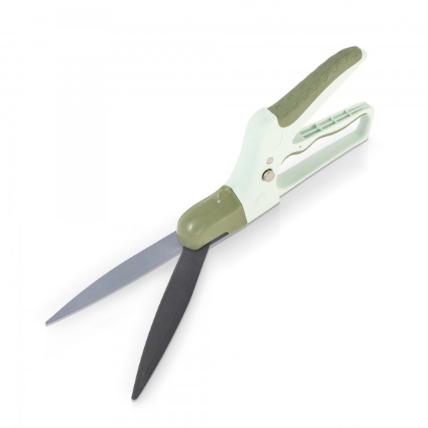 Nůžky na trávník s otočnou rukojetí 180°-14 cm ostří